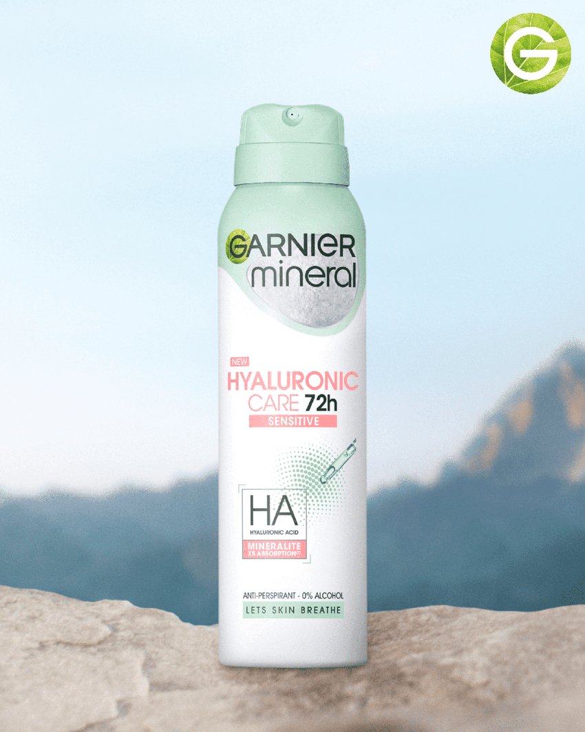 Garnier Mineral Hyaluronic care spray deo