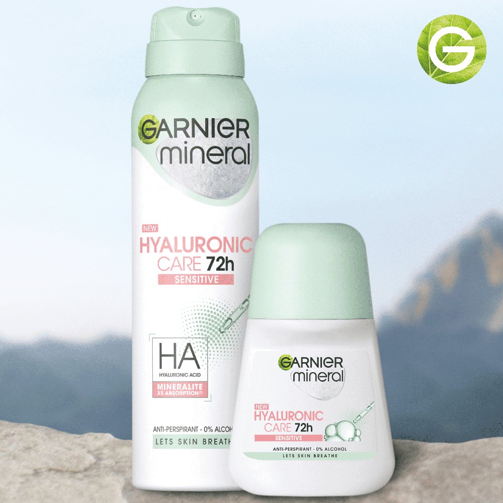 Garnier Mineral hyaluronic spray deo Packshot