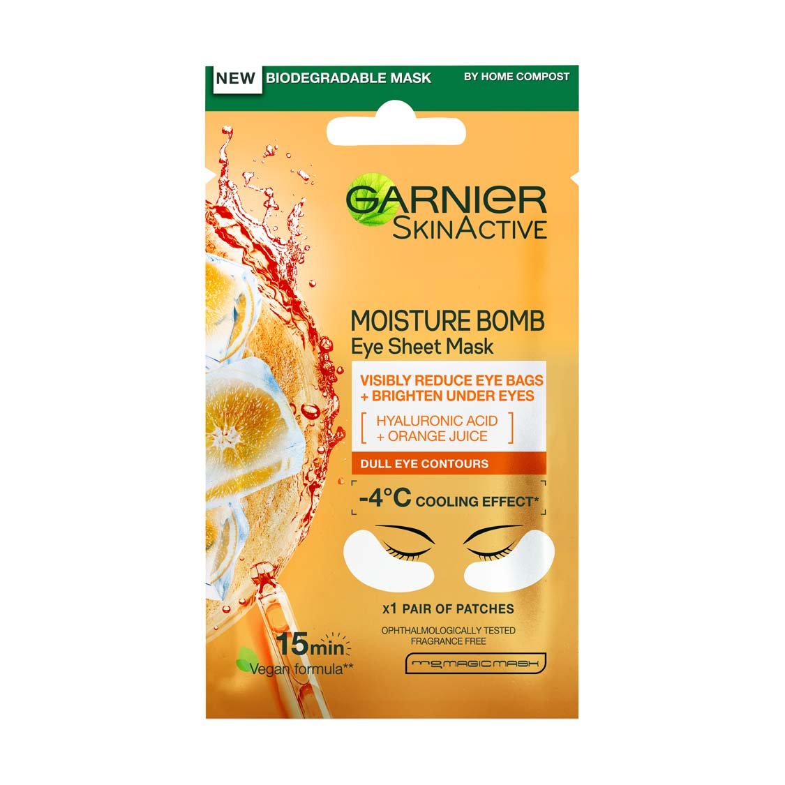 SkinActive Moisture Bomb Eye Sheet Mask