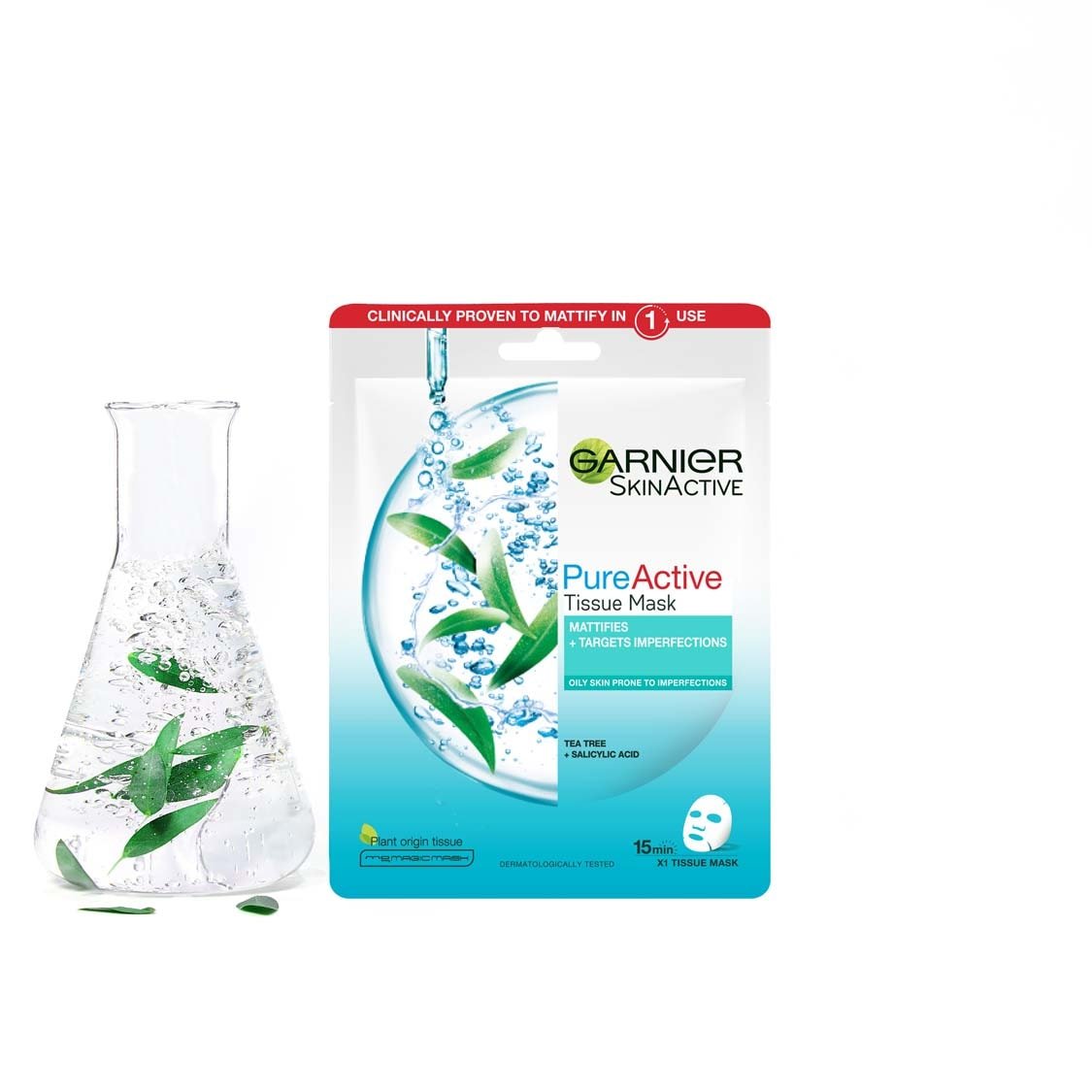 3600542368810 Garnier PureActive TeaTreeMattifies ingredients