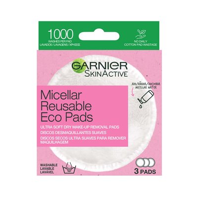 SkinActive Micellar Reusable Eco Pads