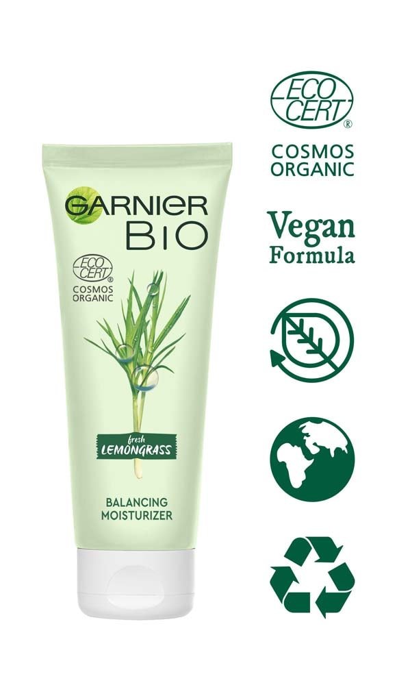 Garnier Bio Lemongrass balancing moisturizer Certificate