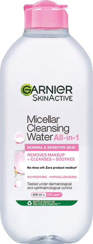3600541358508MicellarCleansing Water for normal sensitive skinin hand