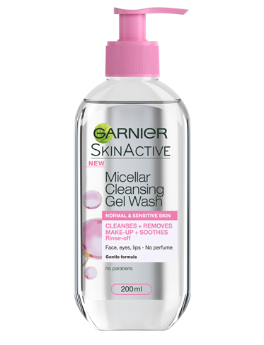 SkinActive Micellar Cleansing Gel Wash
