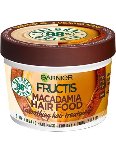 Rusland Pædagogik detektor Fructis Hair Food Macadamia - Pleje til dit hår | Garnier