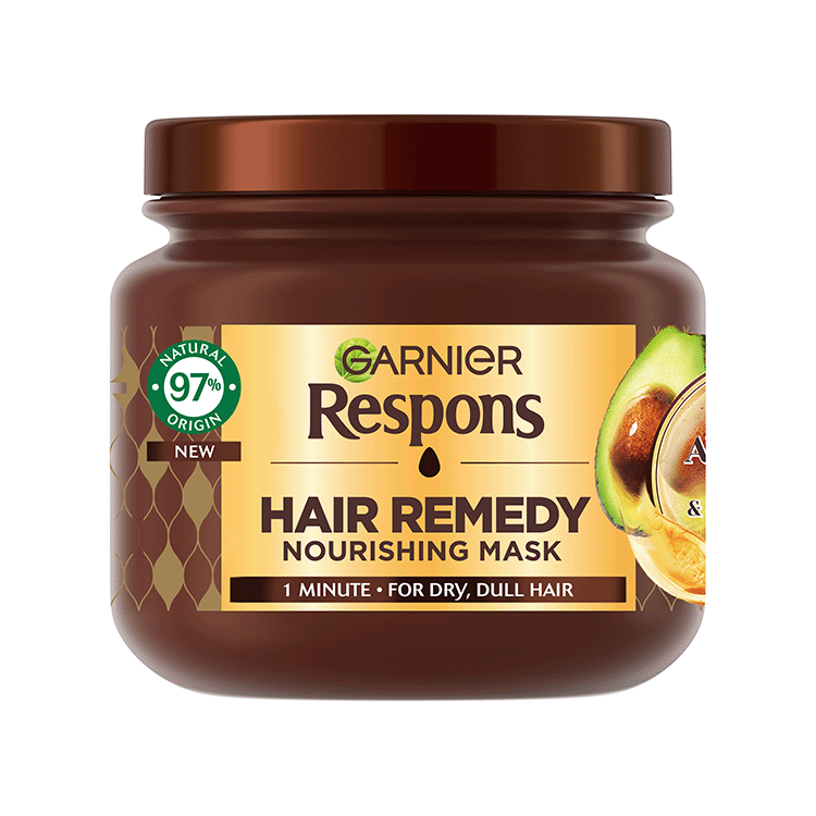 Pensioneret veteran Port Respons Avocado Oil & Shea Butter hårmaske | Garnier