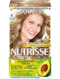 Nutrisse hårfarve medium blond 8