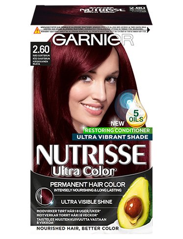 Nutrisse Ultra Color 2.60 – permanent hårfarve –