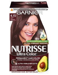 Nutrisse Ultra Color hårfarve rødbrun 4.15