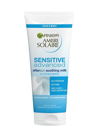 3600542405492 Garnier Ambre Solaire Sensitive Advanced Aftersun Repairing Milk 200ml web