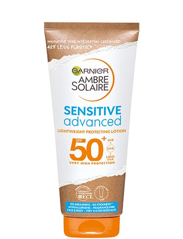 3600541271616GarnierAmbreSolaireSensitiveAdvancedProtectingmilkSPF50200ml web