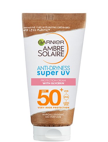 3600542404563 Garnier Ambre Solaire Anti Dryness Super UV SPF 50plus tube web